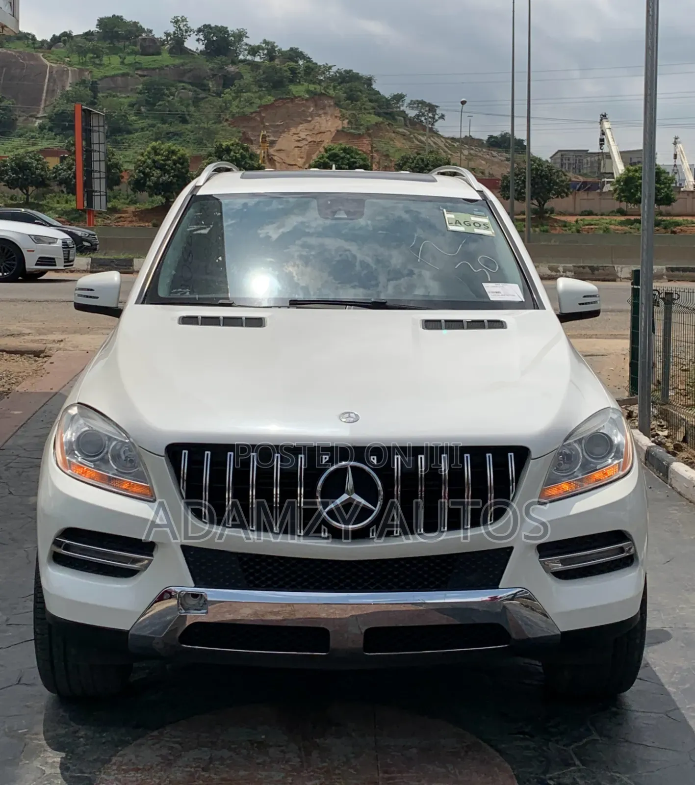 Mercedes-Benz M Class 2015 White