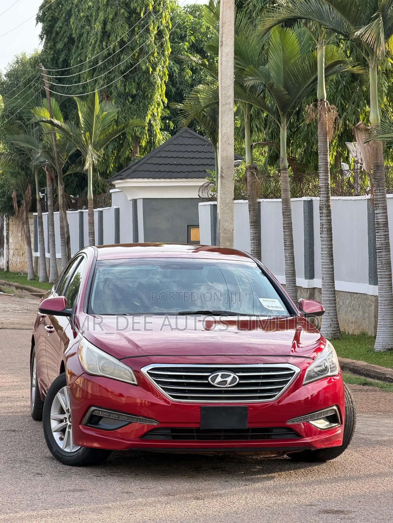 Hyundai Sonata 2015 Maroon