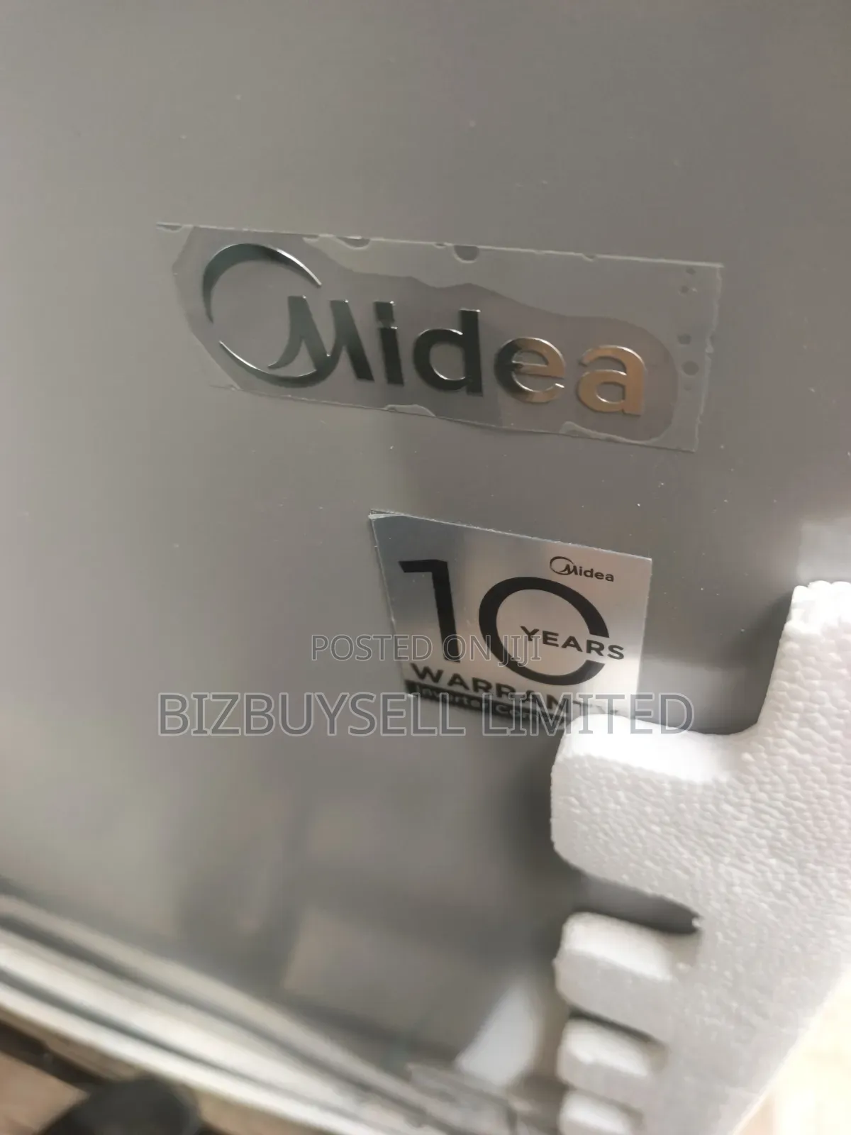 300 Liters Midea Inverter Chest Freezer, 10 Years Warranty.