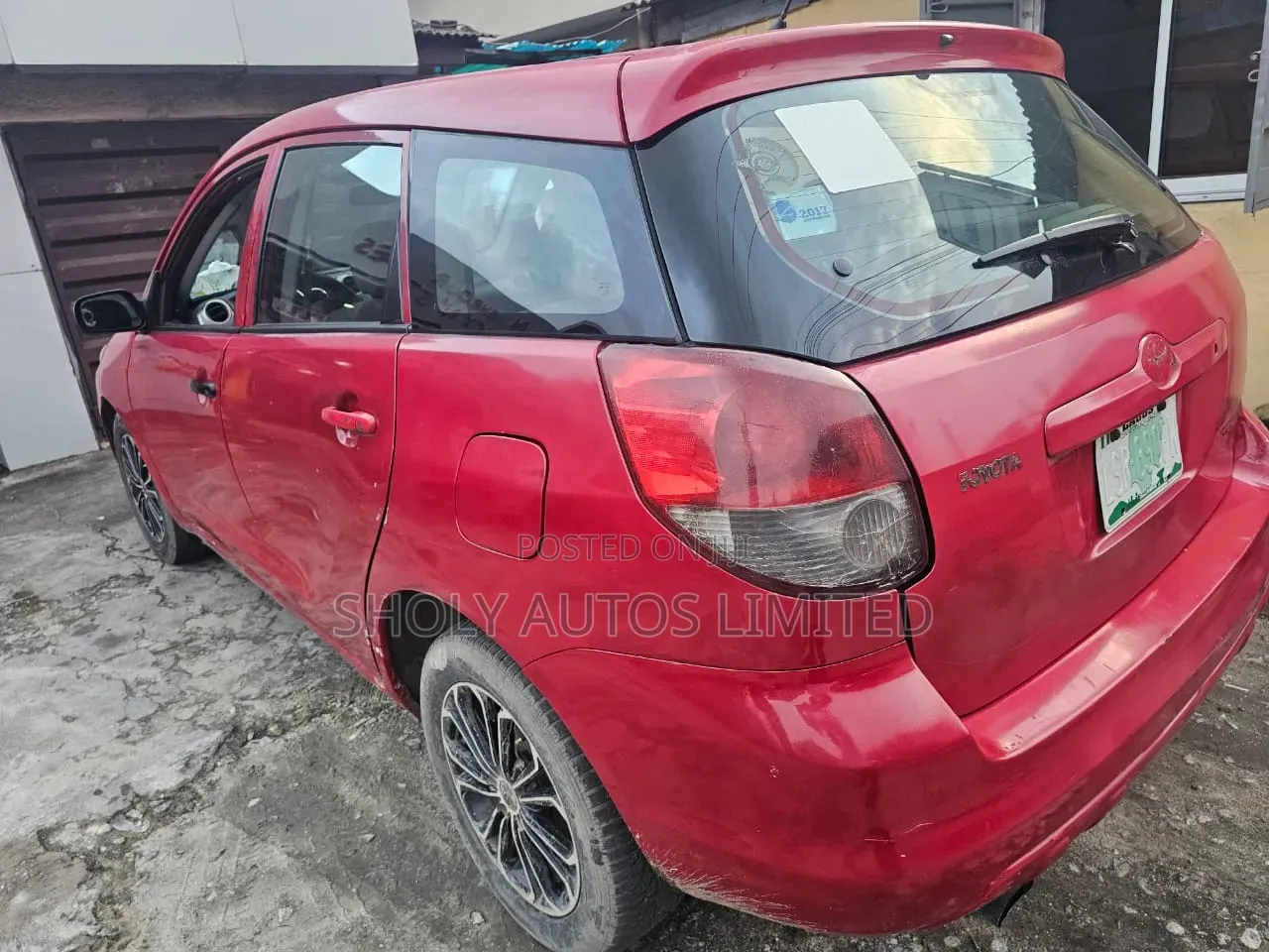 Toyota Matrix 2003 Red