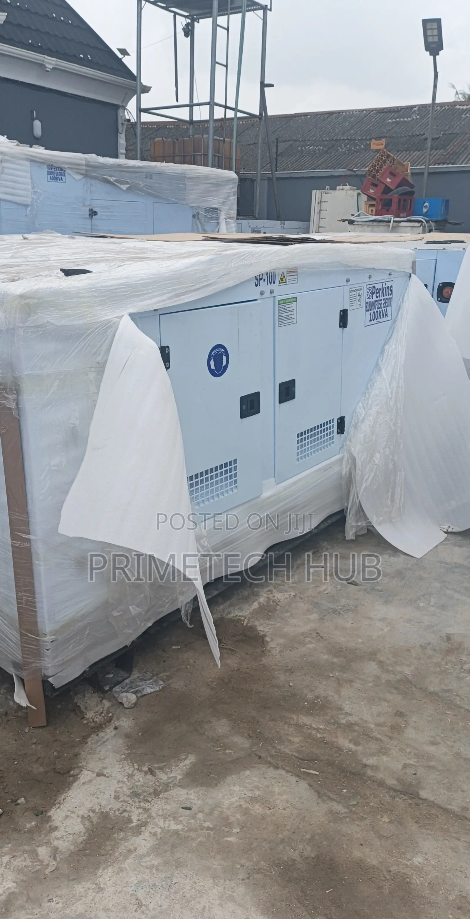 Heavy Duty 100kva Perkins Generator With Low Maintenance- 3phase