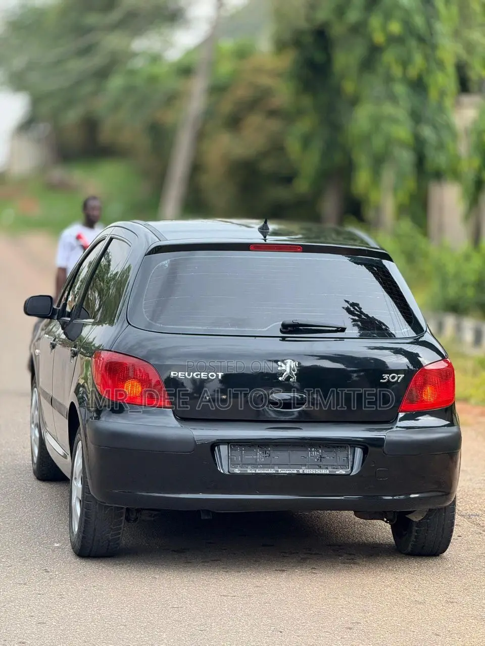 Peugeot 307 2007 Black