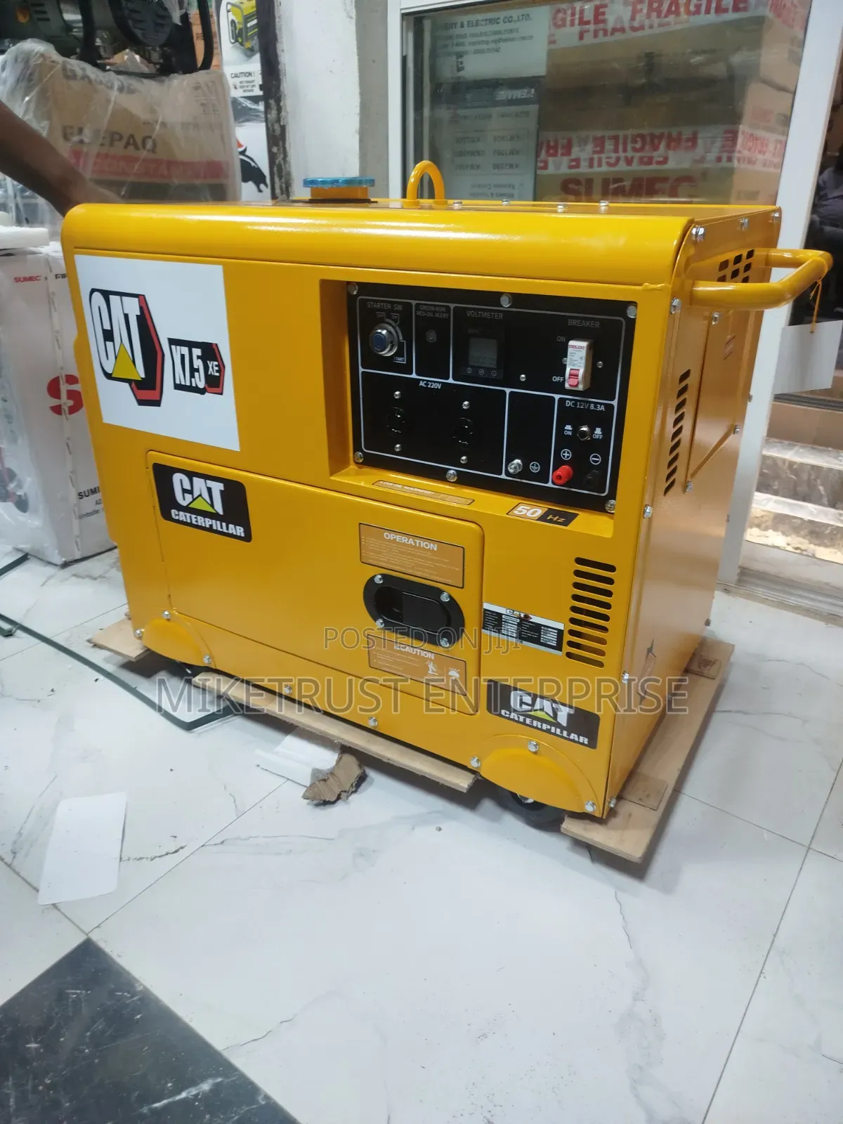 Cat 12kva Super Soundproof Diesel Generator – 100% Copper Coil