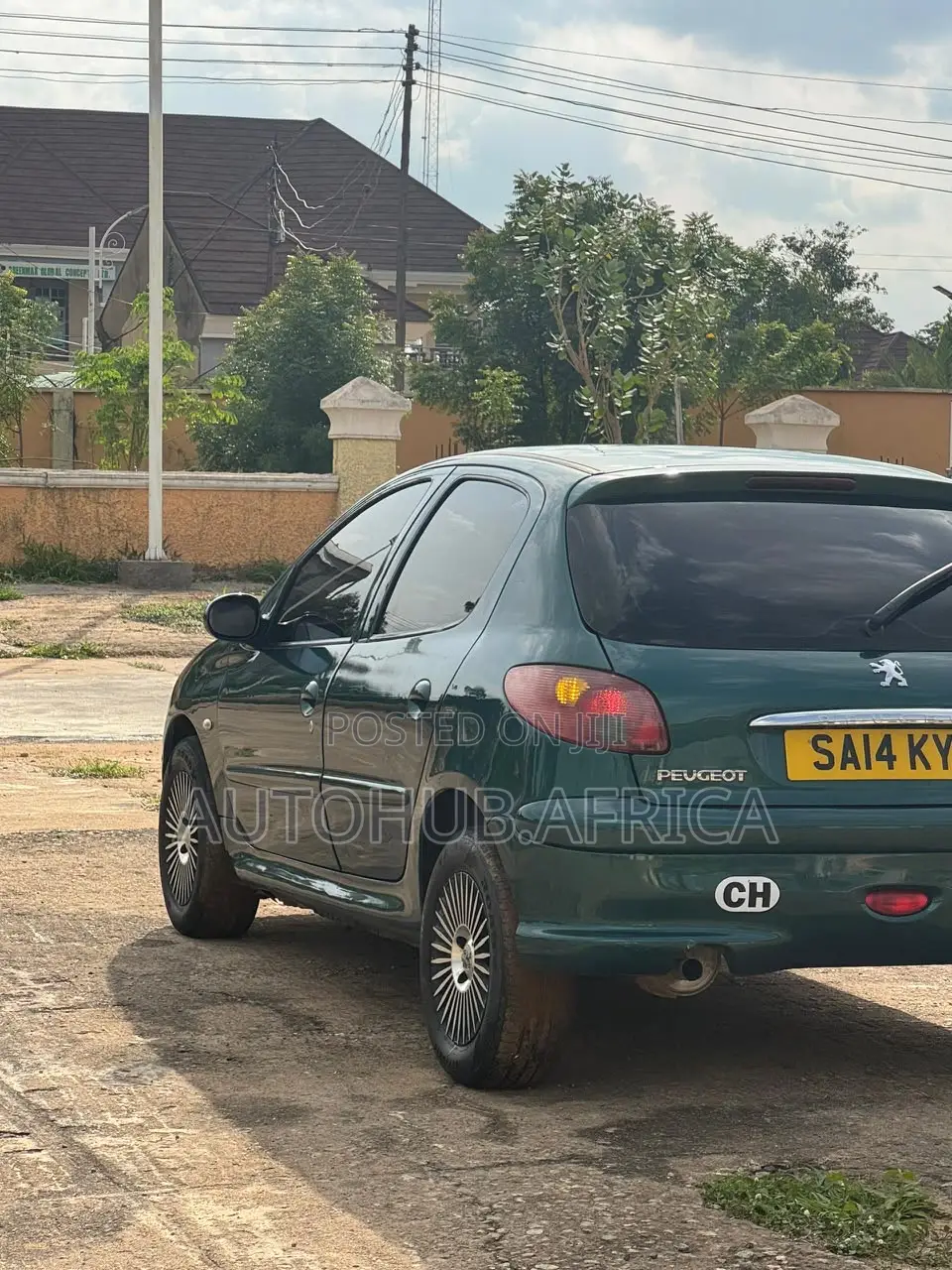 Peugeot 206 2004 Green