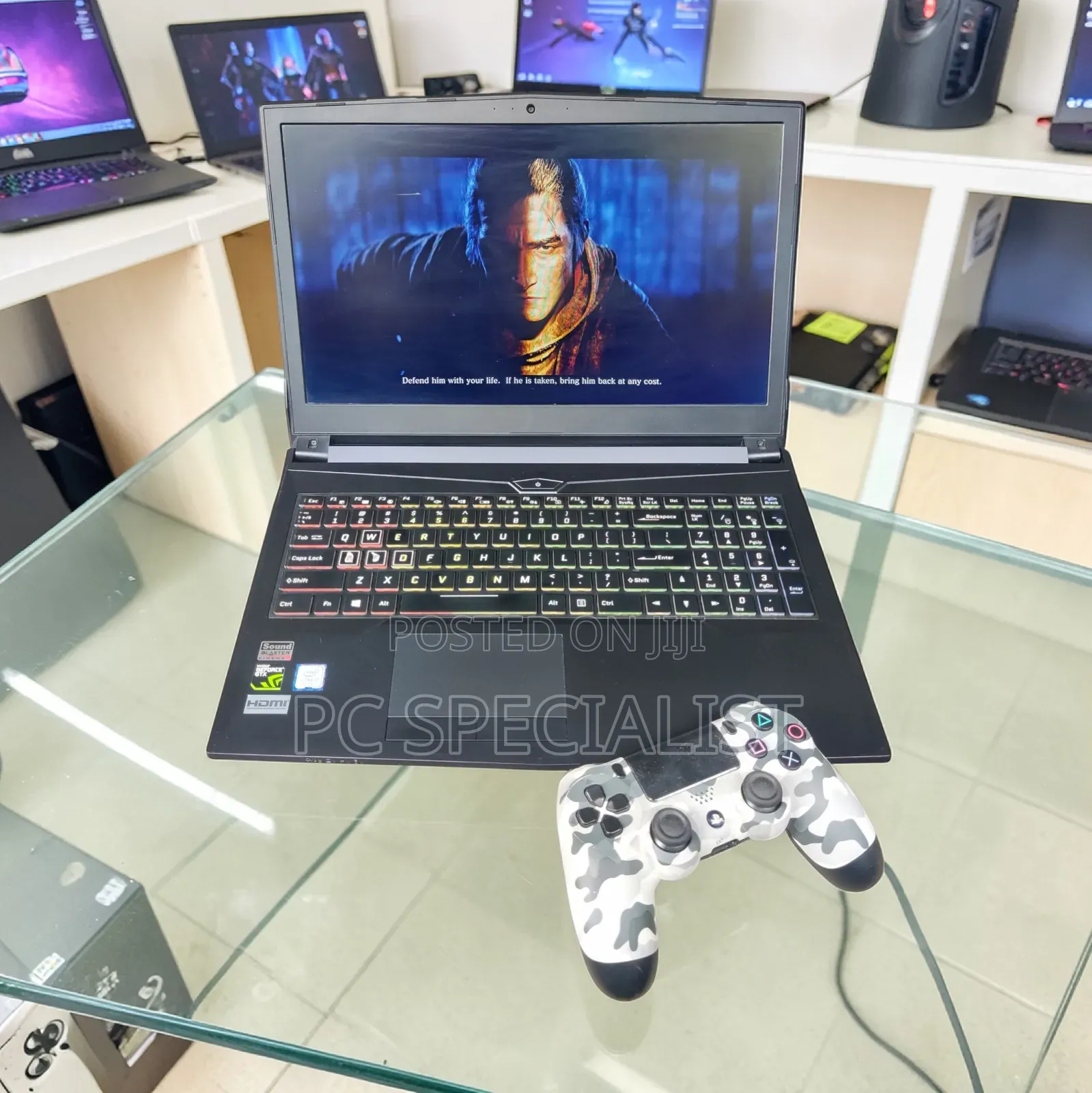 Laptop Clevo P17SM 16GB Intel Core i7 SSHD+SSD 1T