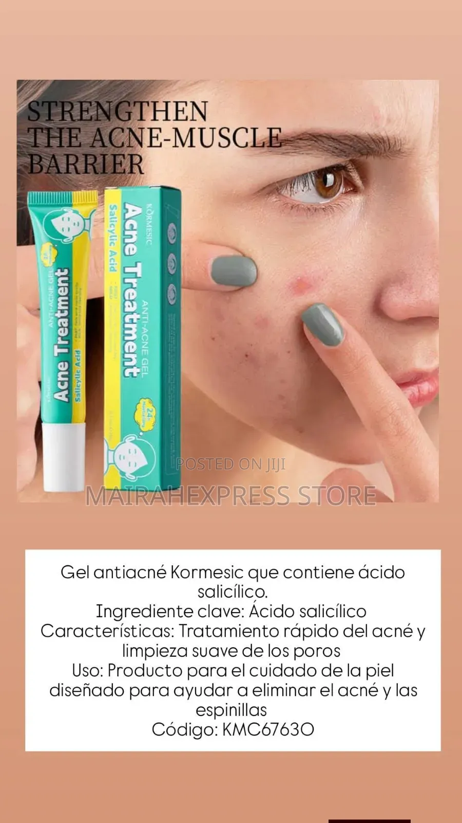 Kormesic Salicylic Acid Acne Treatment Gel 20g