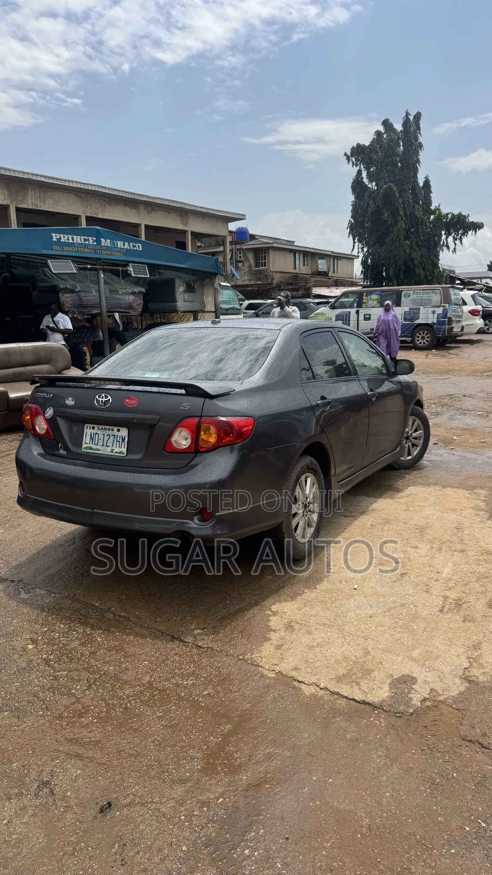 Toyota Corolla S 4dr Sedan (1.8L 4cyl 4A) 2009 Gray