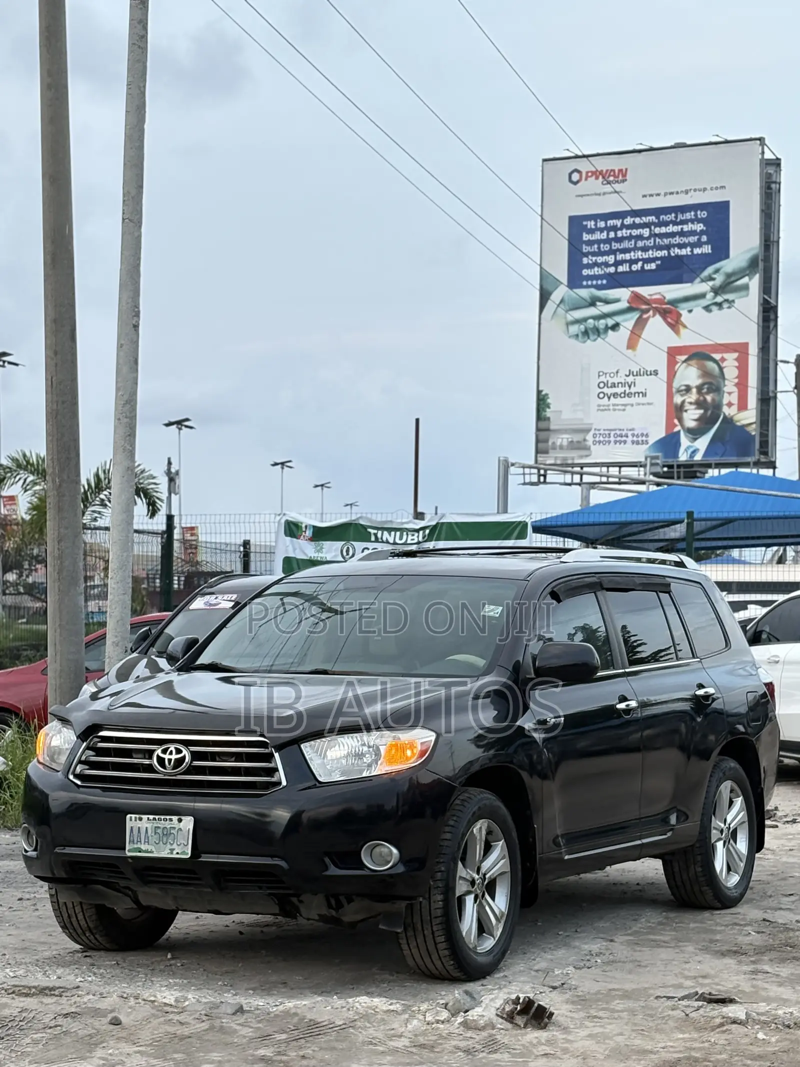 Toyota Highlander Sport 2008 Black