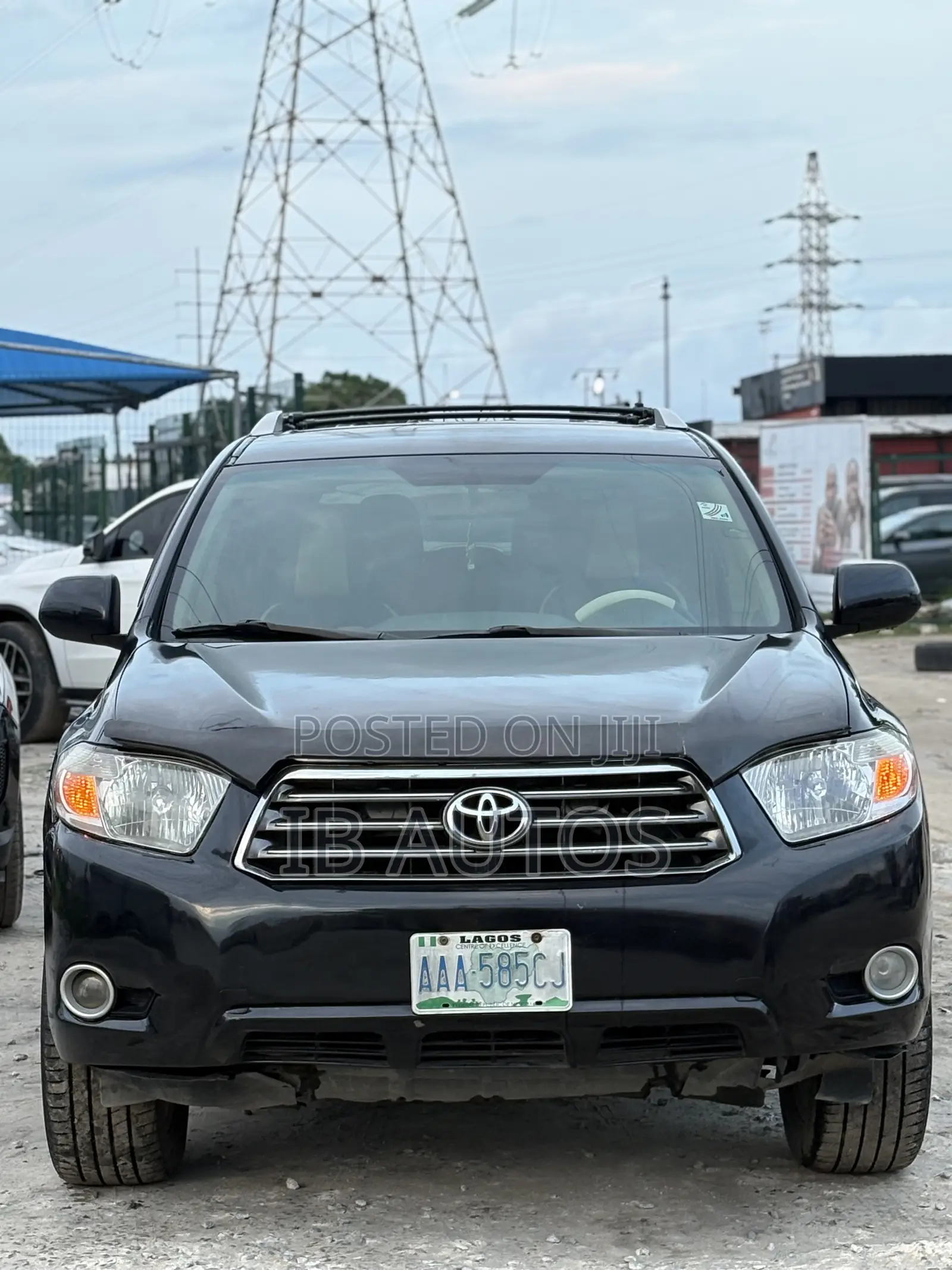 Toyota Highlander Sport 2008 Black