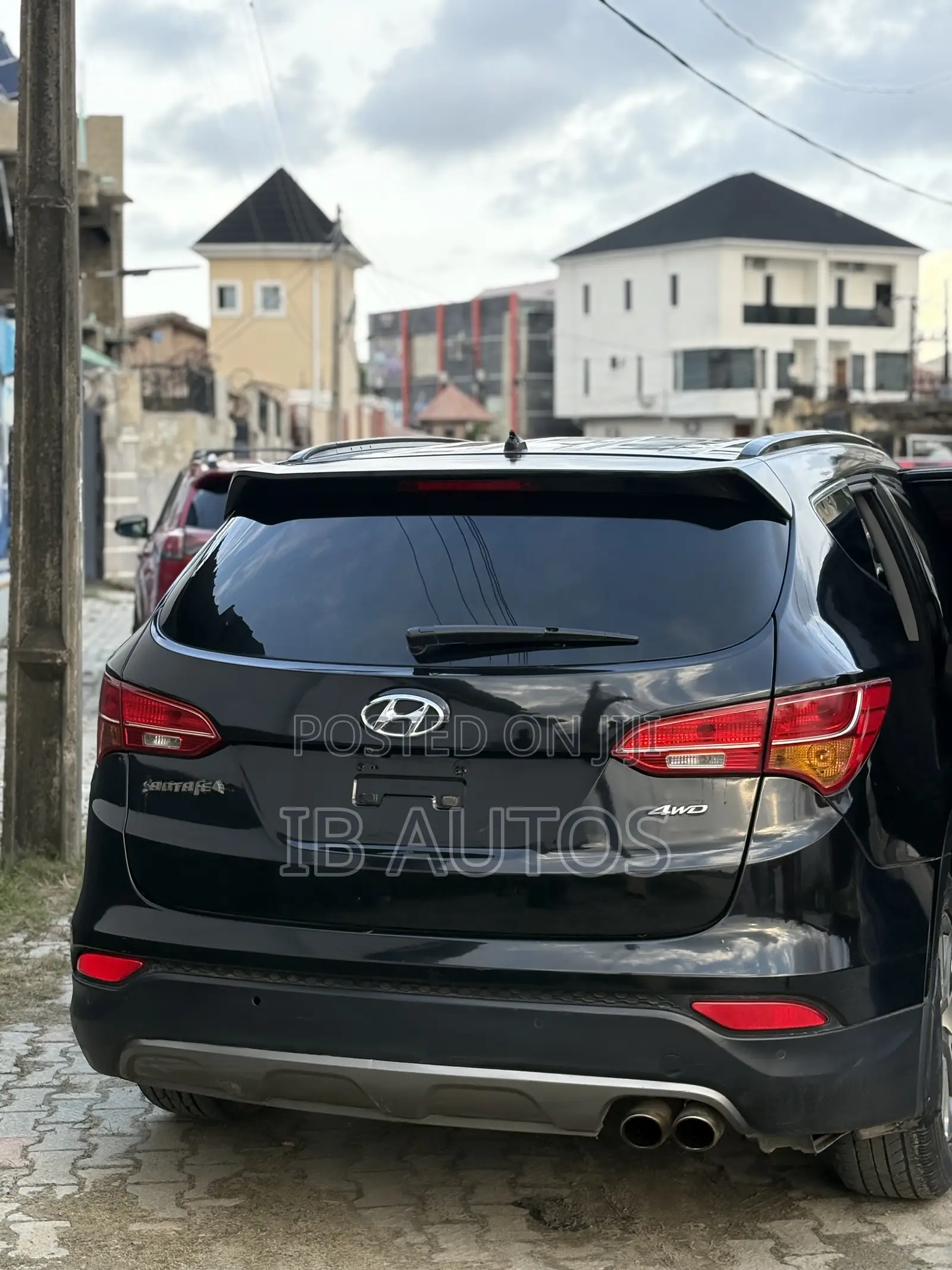 Hyundai Santa Fe Limited 4dr SUV (3.3L 6cyl 6A) 2014 Black