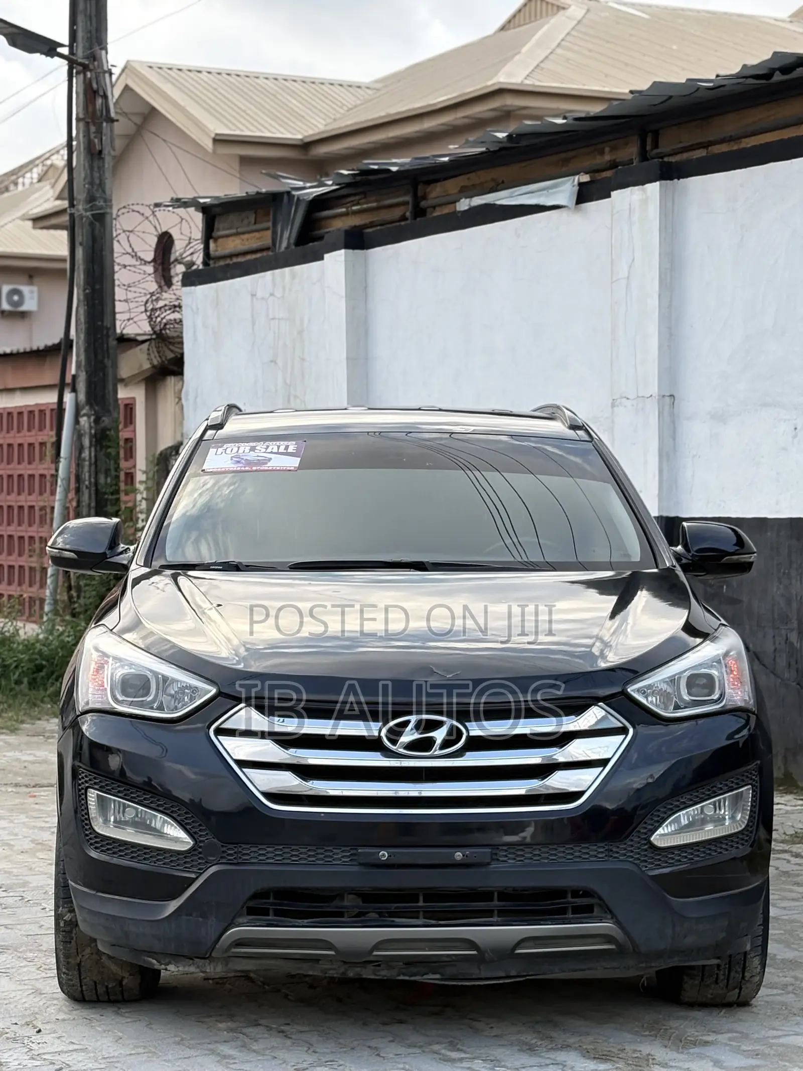 Hyundai Santa Fe Limited 4dr SUV (3.3L 6cyl 6A) 2014 Black