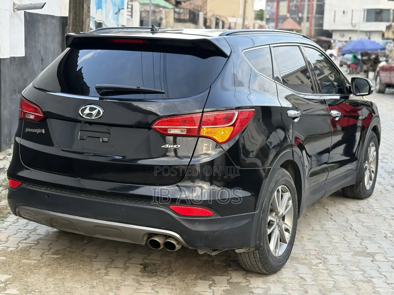 Hyundai Santa Fe Limited 4dr SUV (3.3L 6cyl 6A) 2014 Black