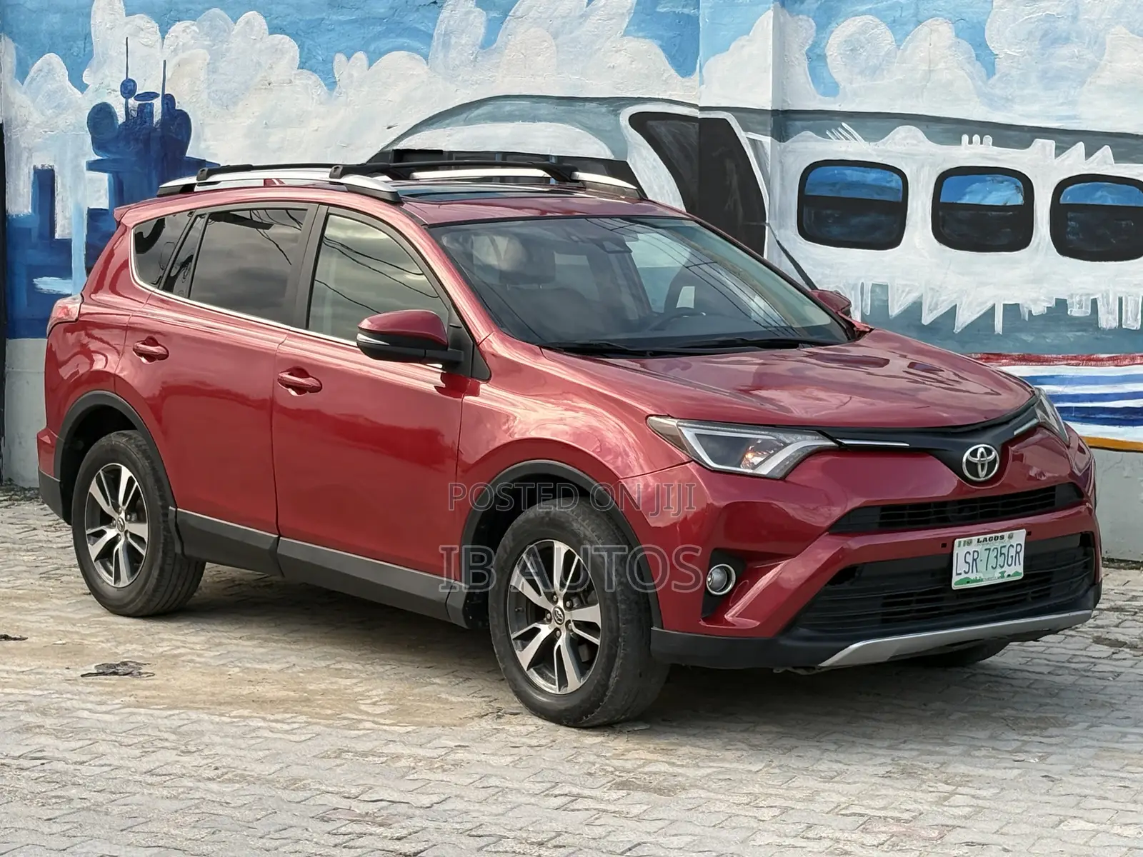 Toyota RAV4 XLE AWD (2.5L 4cyl 6A) 2017 Red