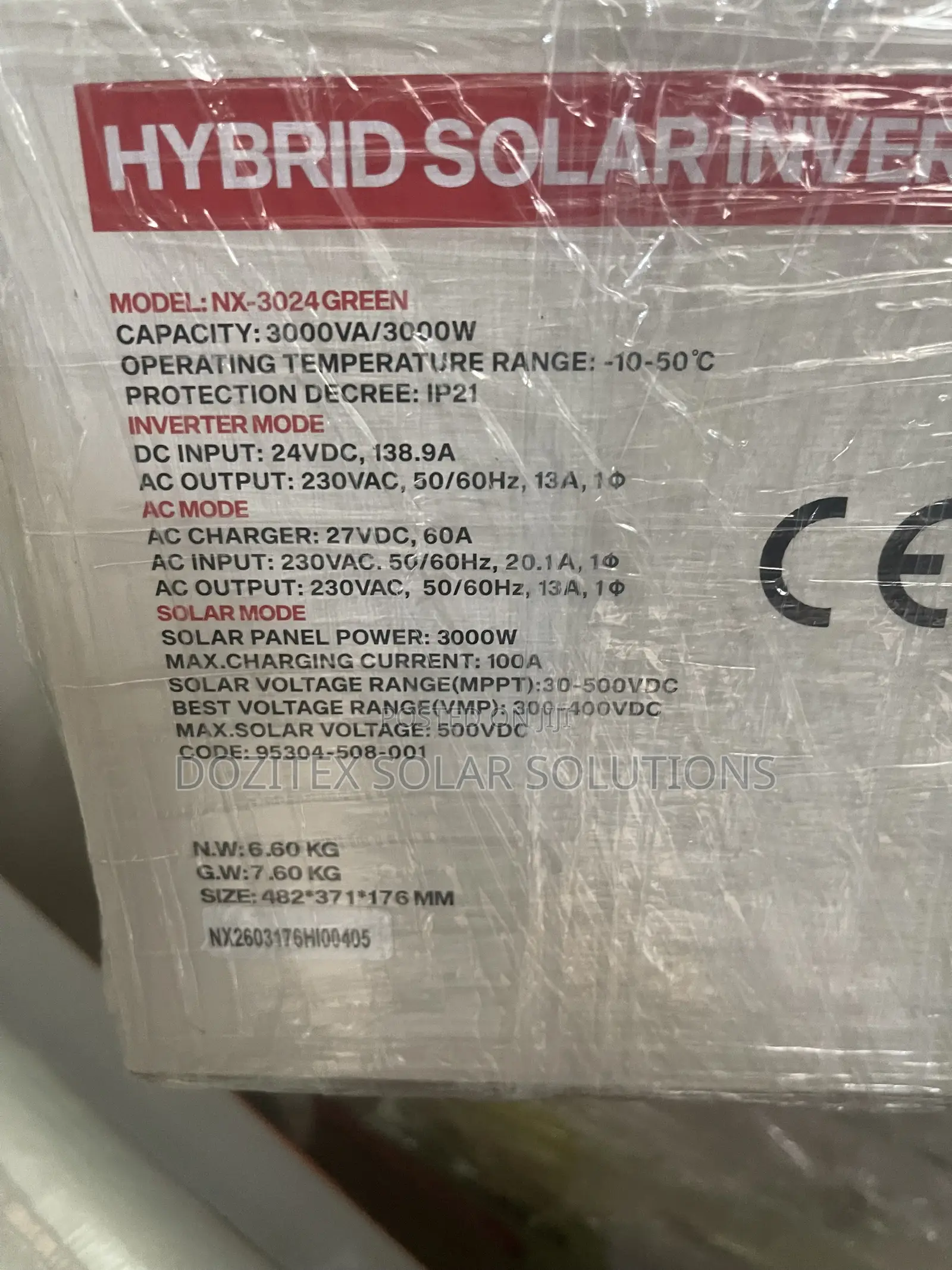Brand New Nexus Inverter {Hybrid} 3kva-24v
