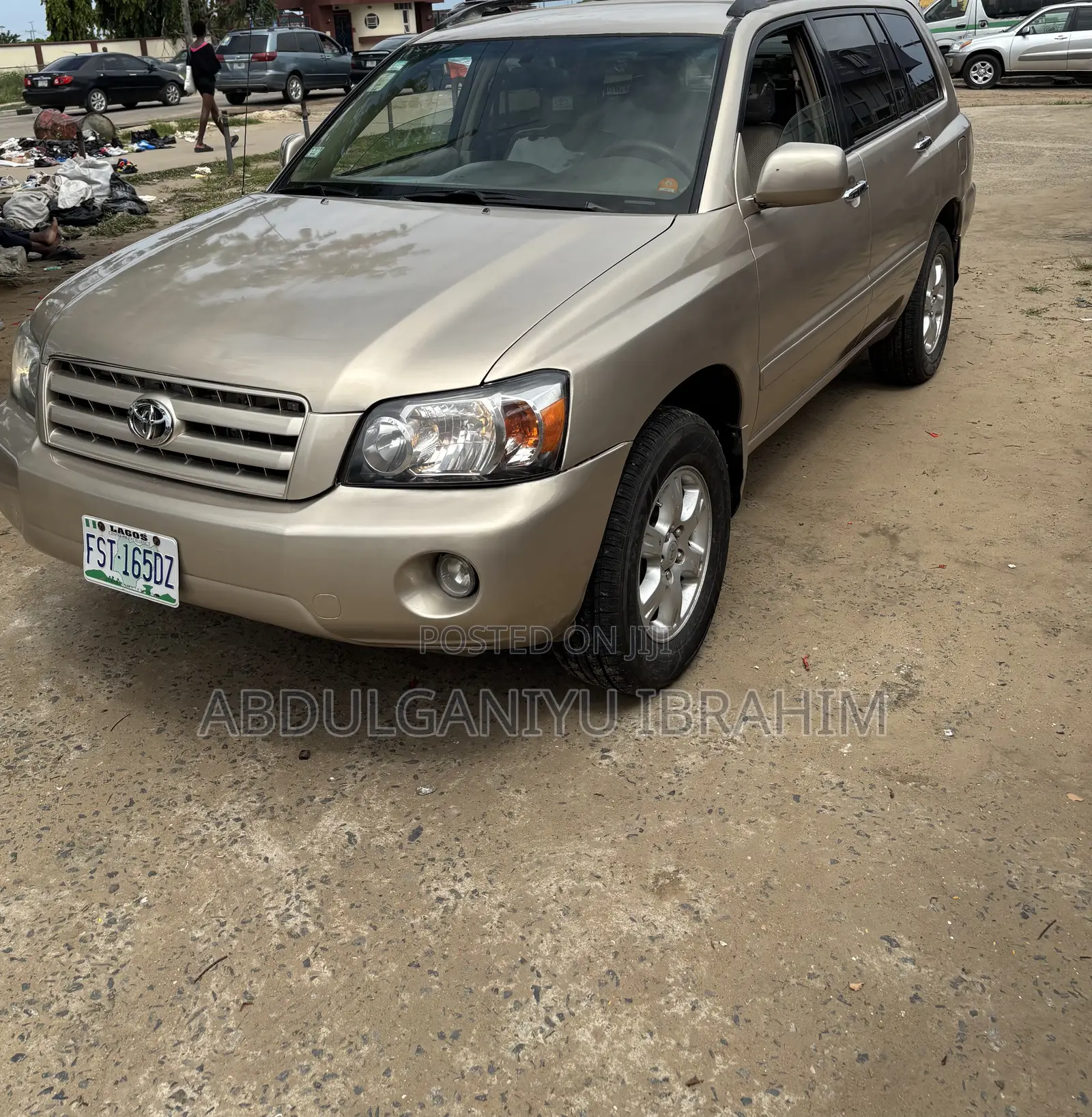Toyota Highlander 2005 Gold