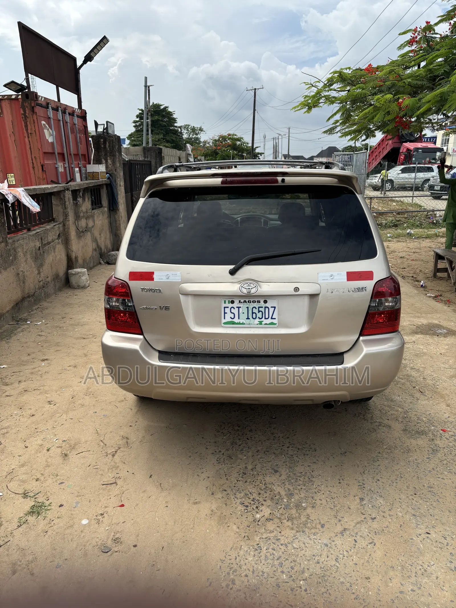 Toyota Highlander 2005 Gold