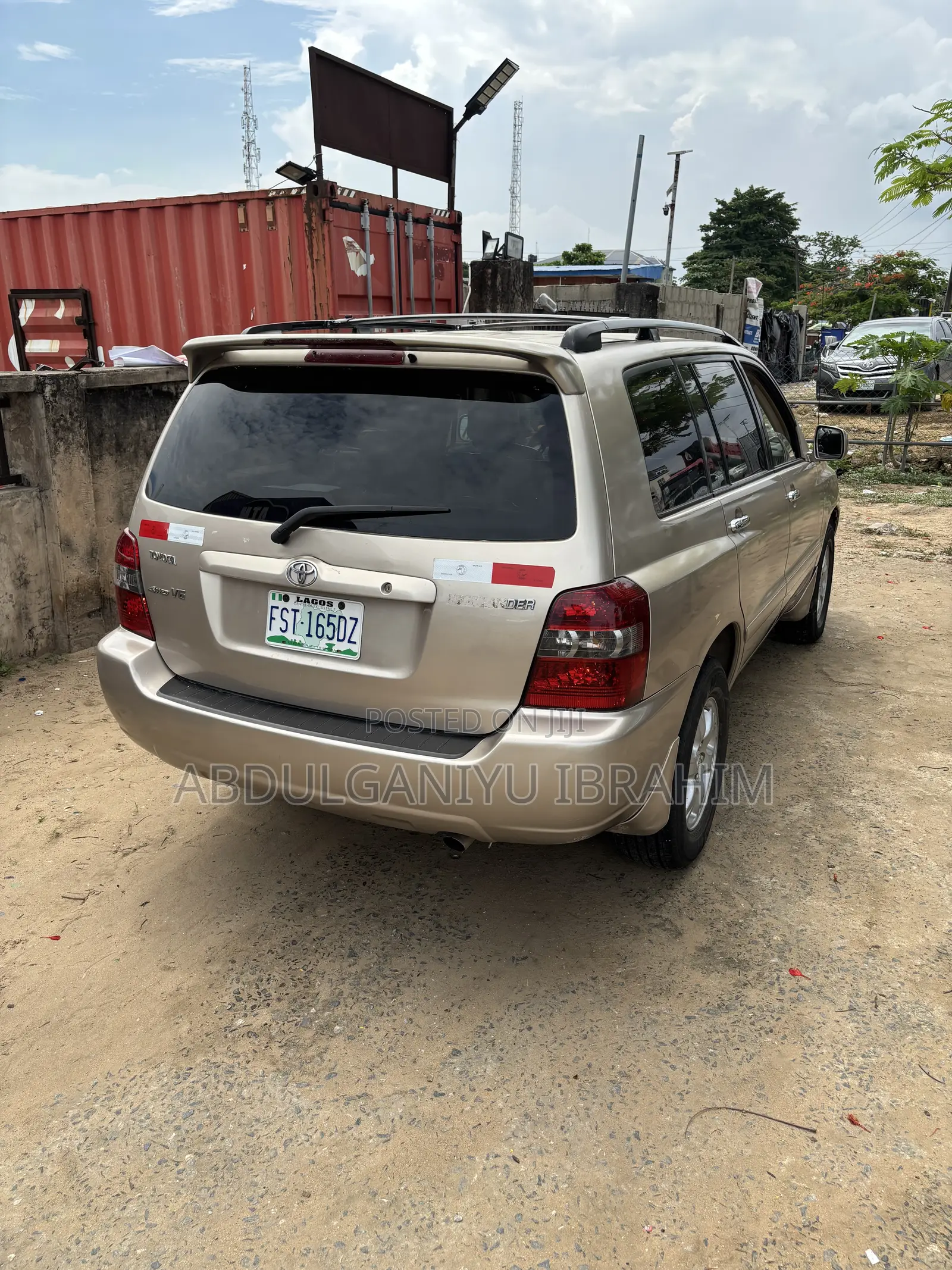 Toyota Highlander 2005 Gold
