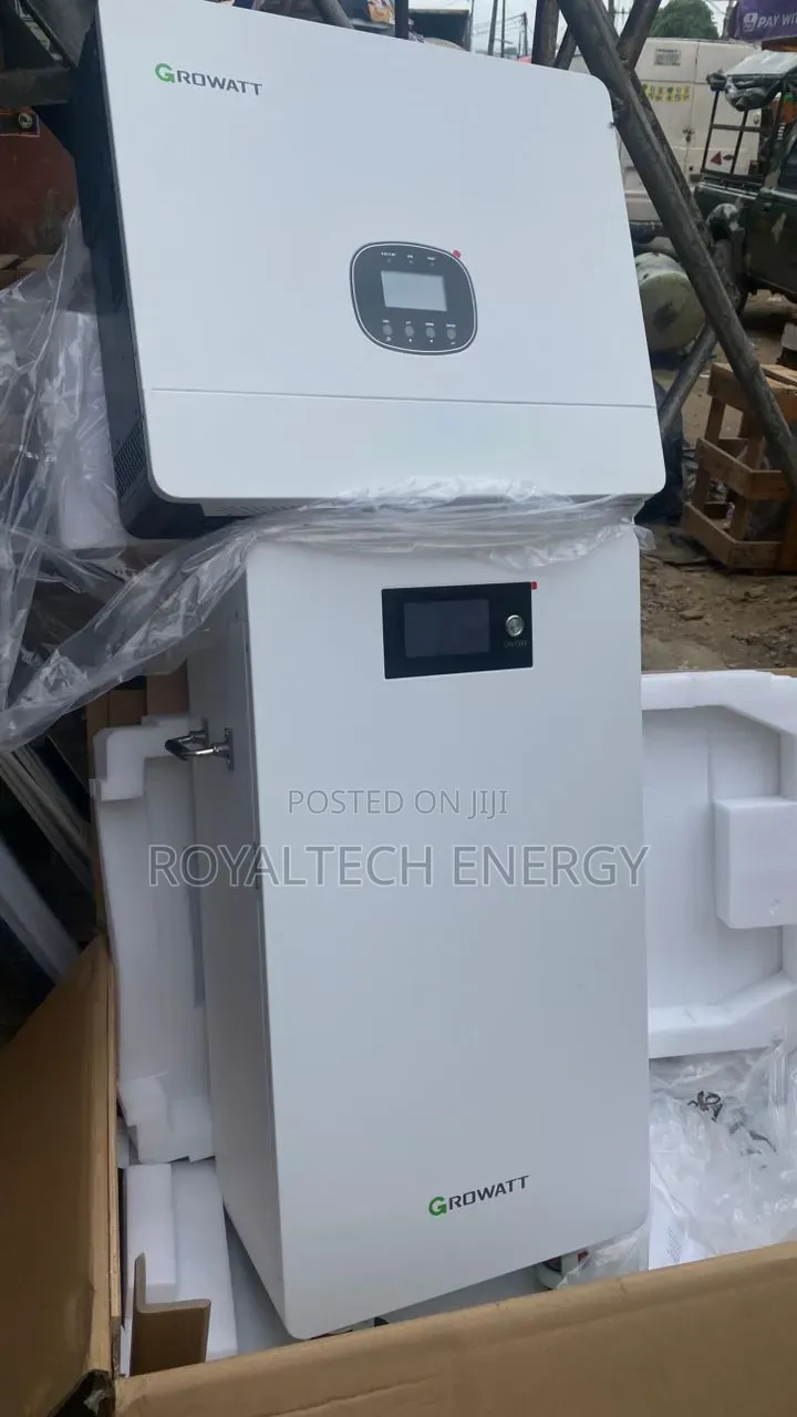 Growatt 12kva Hybrid Inverter 16kwh Growatt Lithium Battery