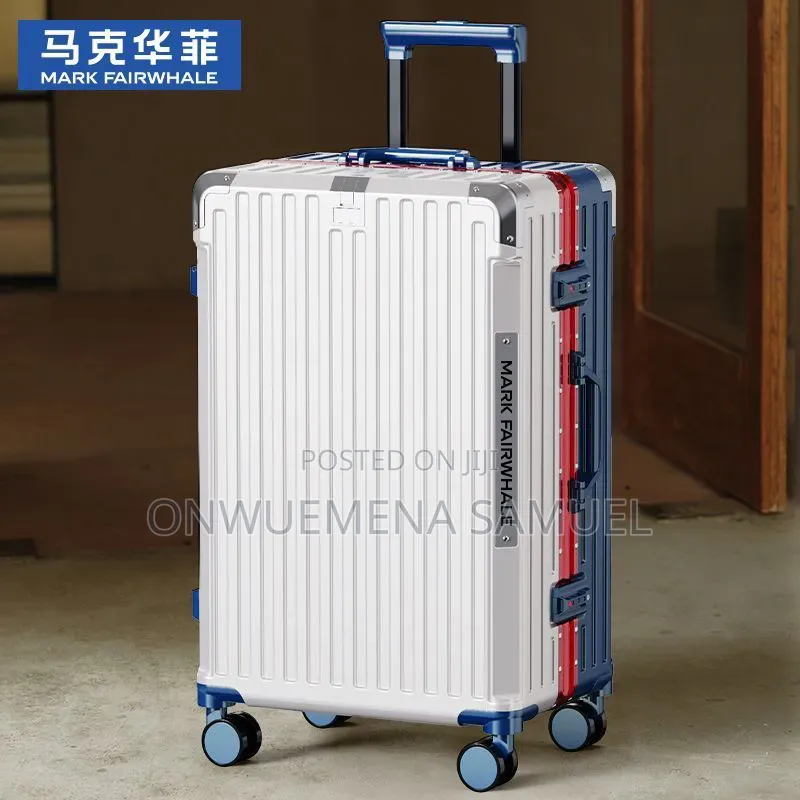 24" Aluminum Frame Travel Bag Carry-on Luggage