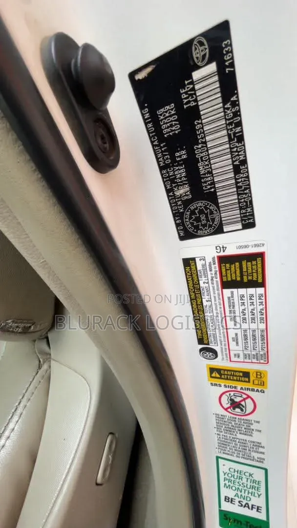 Toyota Camry 2011 White