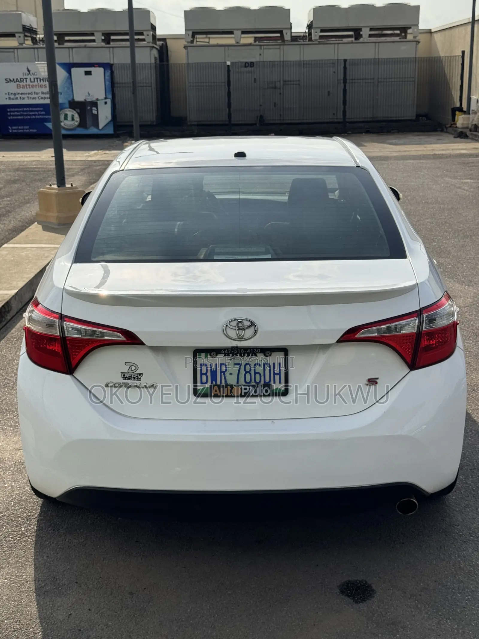 Toyota Corolla S Premium 4dr Sedan (1.8L 4cyl CVT) 2015 White