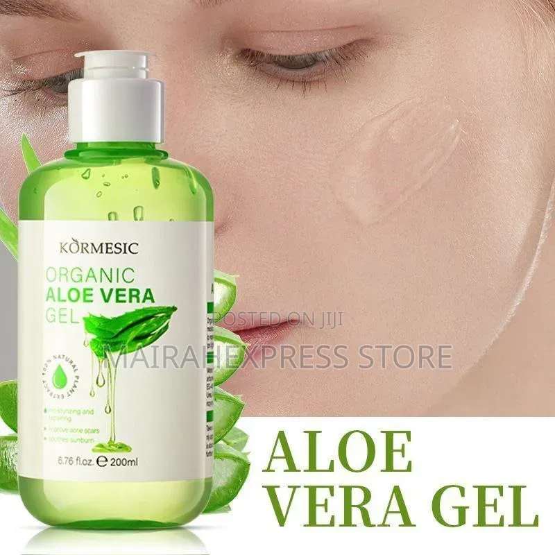 2pcs Kormesic Organic Aloe Vera Moisturising Gel - 200ml