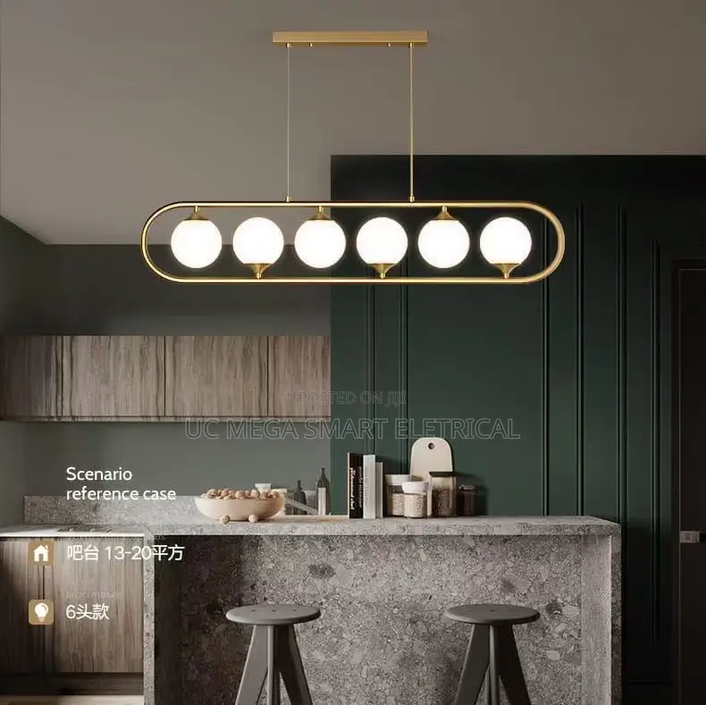 Matte Black Hardware Glass Bulb Restaurant Chandelier Industrial