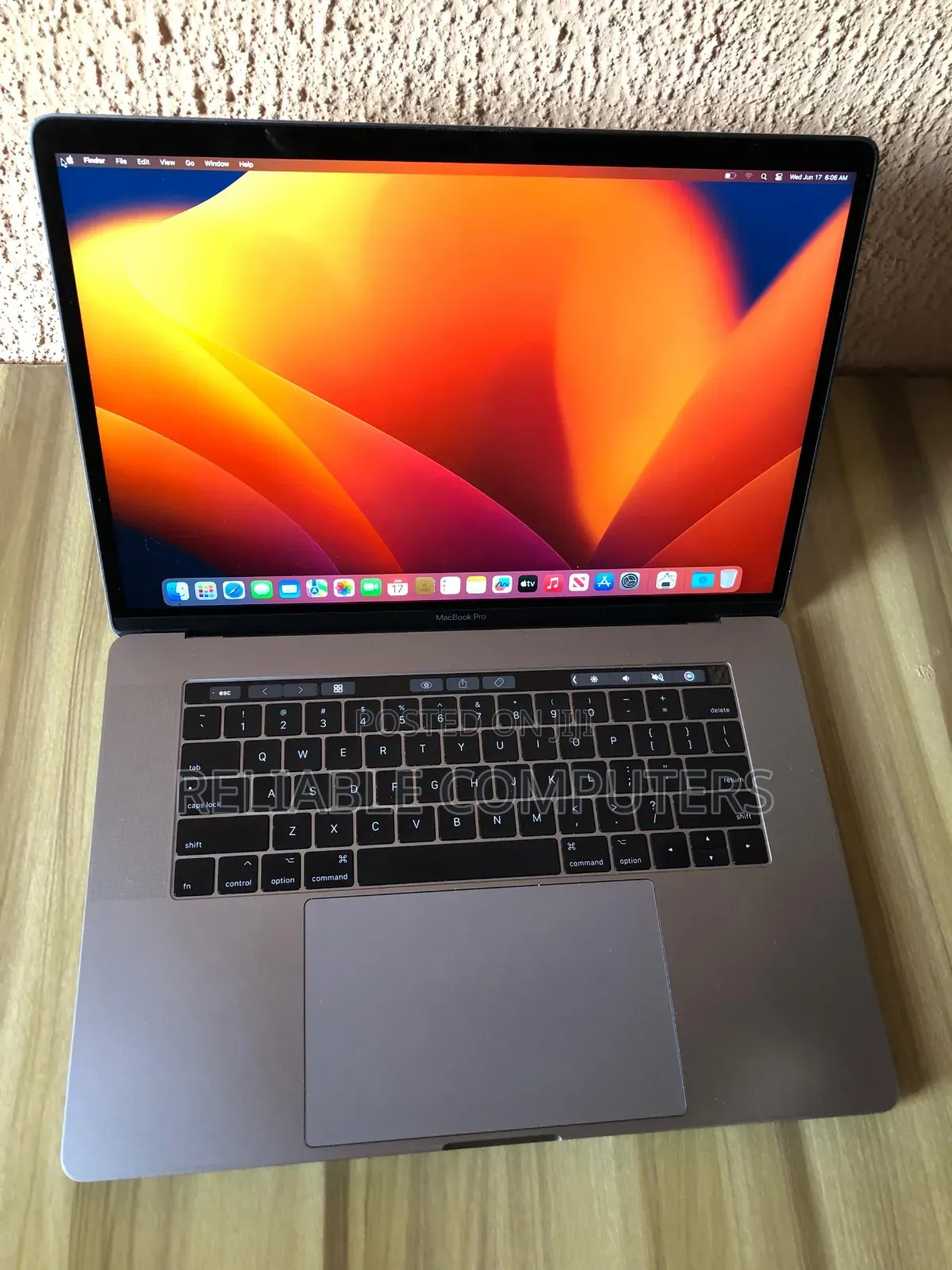 Laptop Apple MacBook Pro 2017 16GB Intel Core i7 SSD 500GB