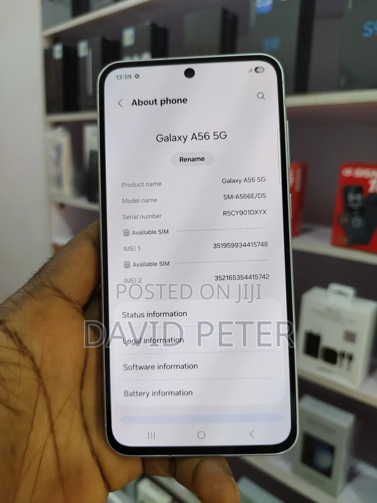 Samsung Galaxy A56 128 GB Silver