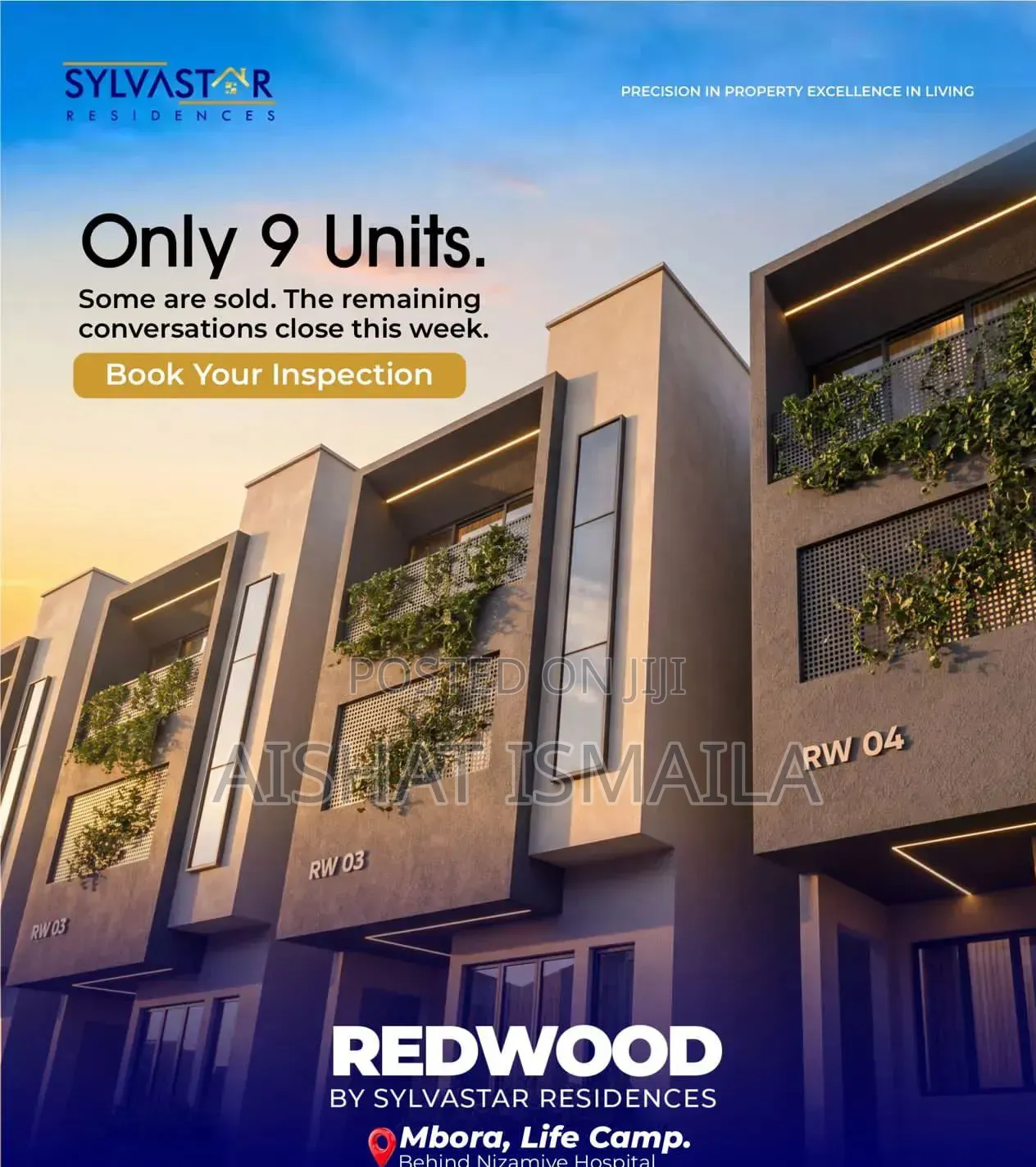 Furnished 4bdrm Townhouse/Terrace in Redwood By Sylvastar, Jabi