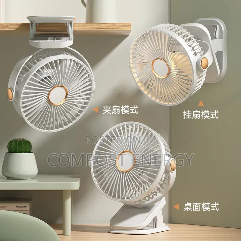 Rechargeable Clip Fan