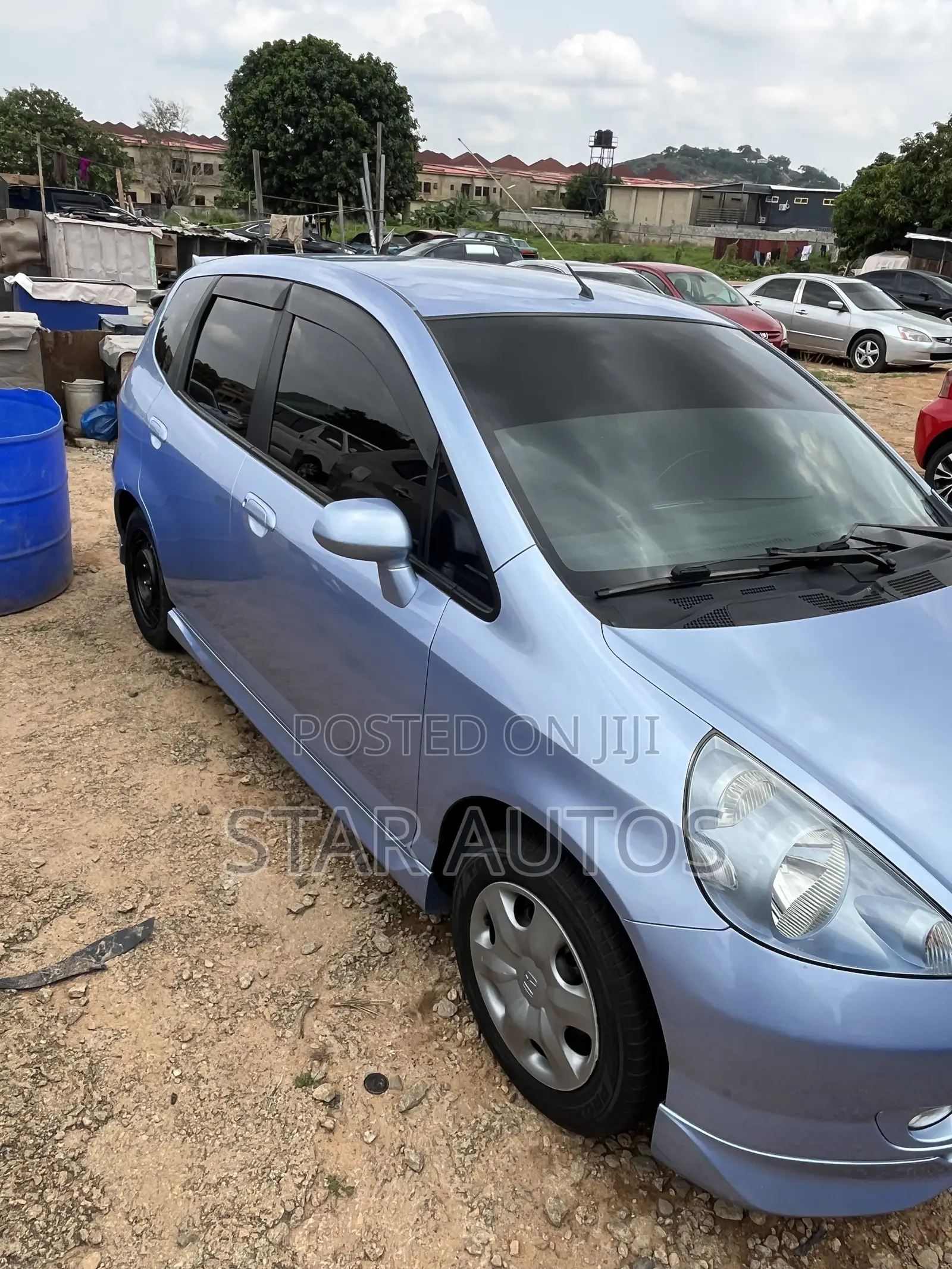 Honda Fit 2008 Blue