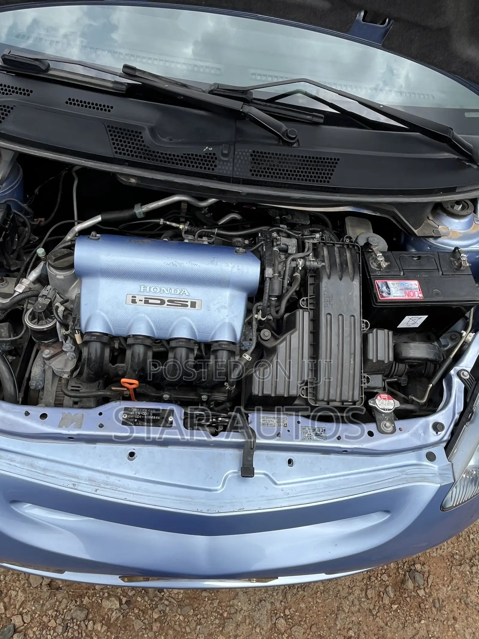 Honda Fit 2008 Blue