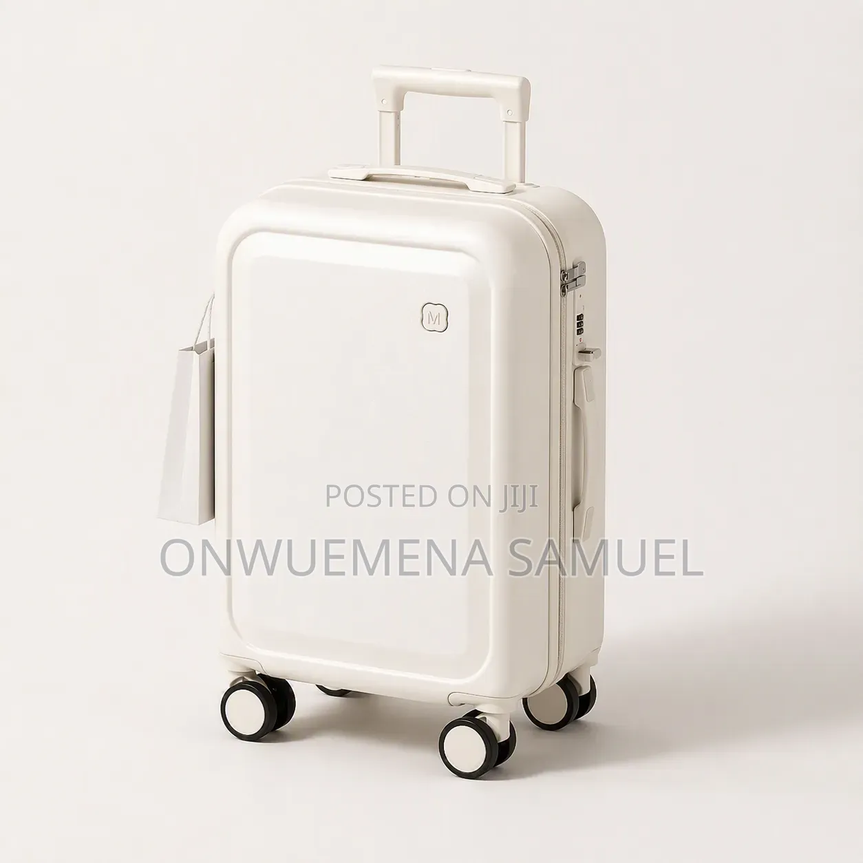 22" Stylish and Durable Trolley Case With Combination Lock, Luggage.