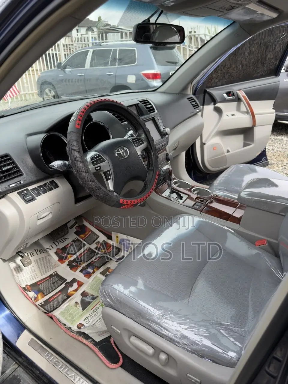 Toyota Highlander 2012 Blue