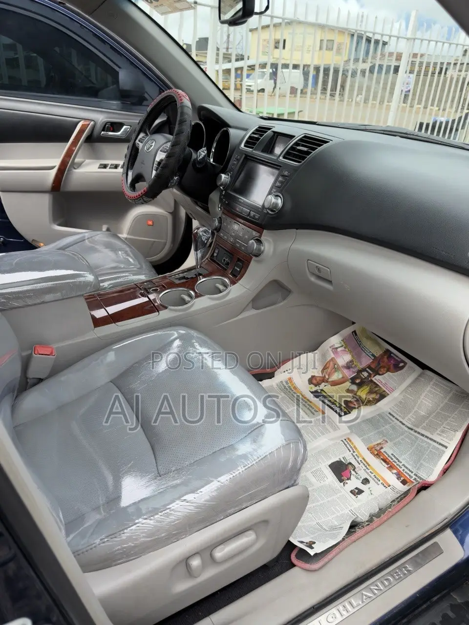 Toyota Highlander 2012 Blue