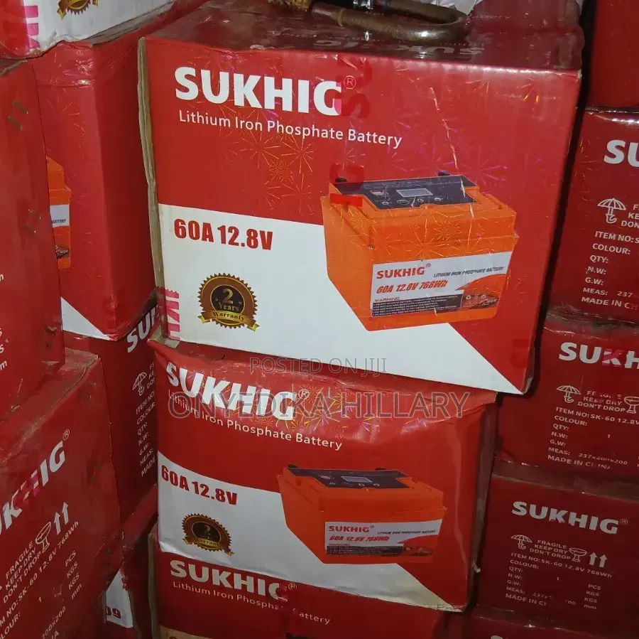 60a 12.8v Lithium Battery