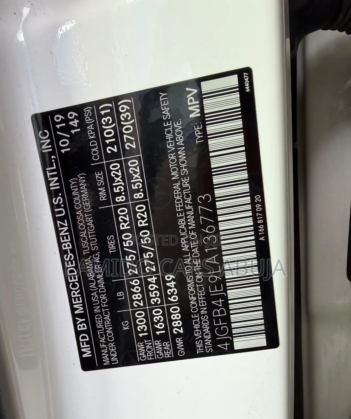Mercedes-Benz GLE-Class 2020 White