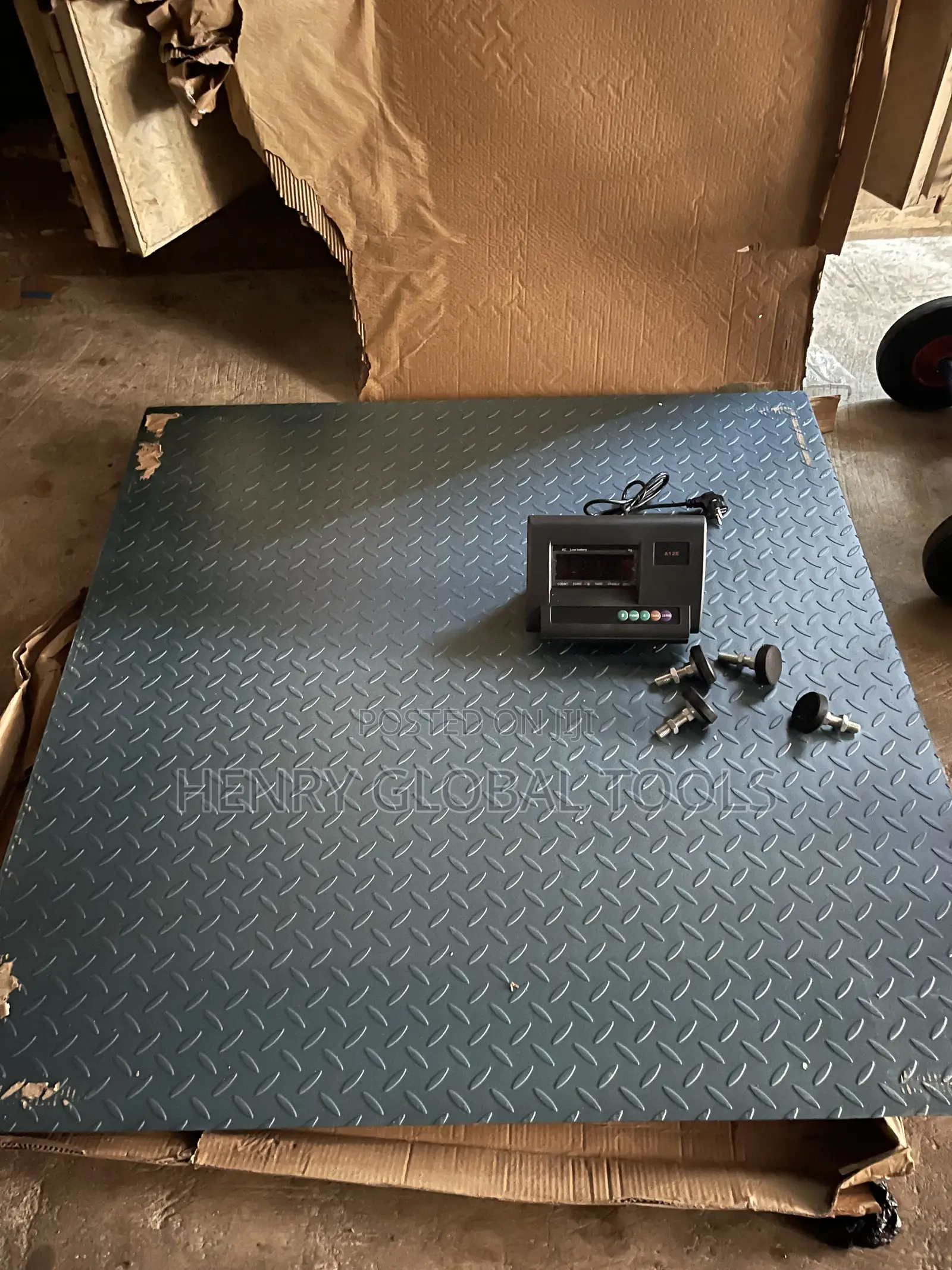 3000kg 120cm X 120cm Pallet Heavy Duty Platform Digital Scale