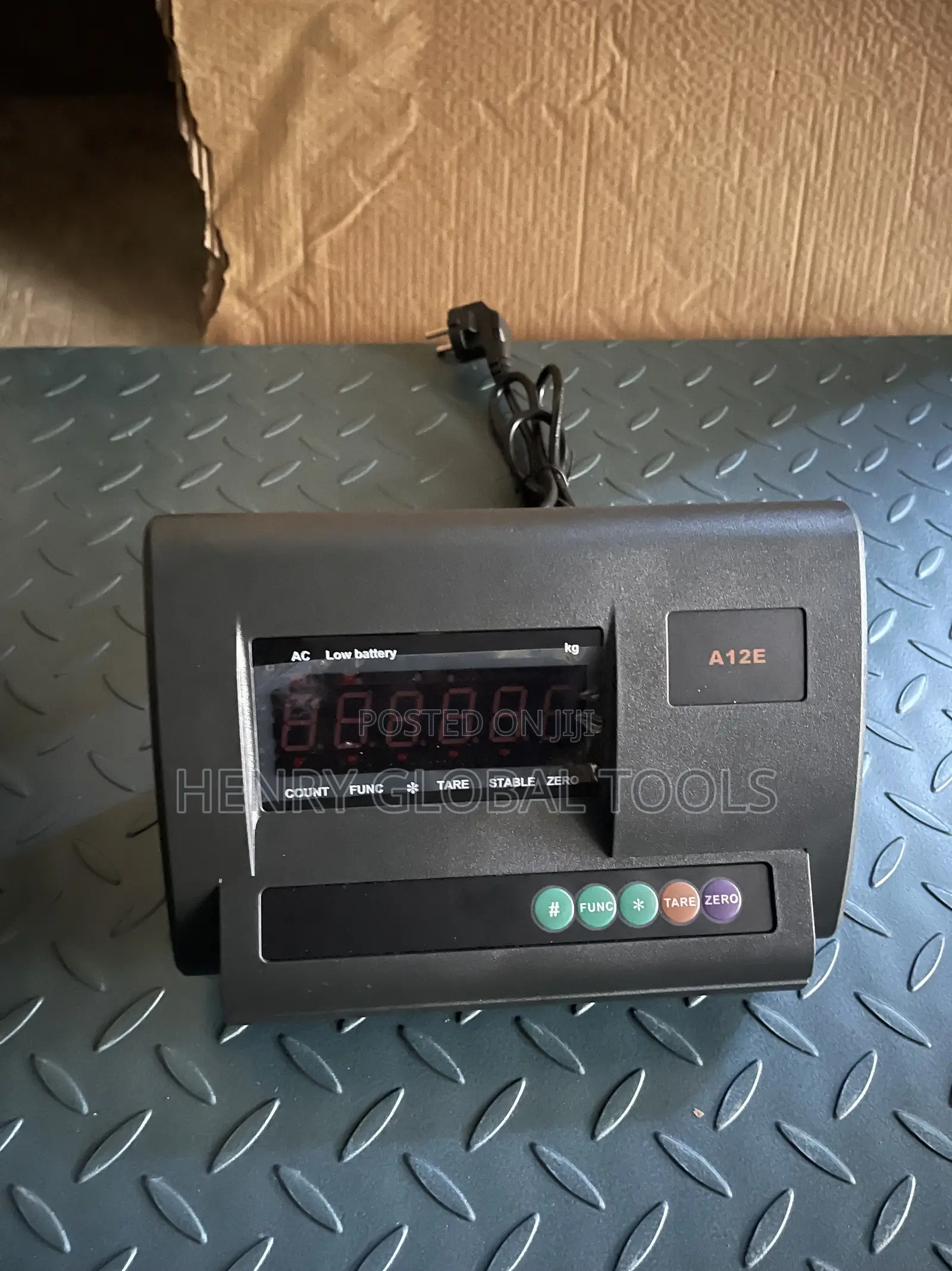3000kg 120cm X 120cm Pallet Heavy Duty Platform Digital Scale
