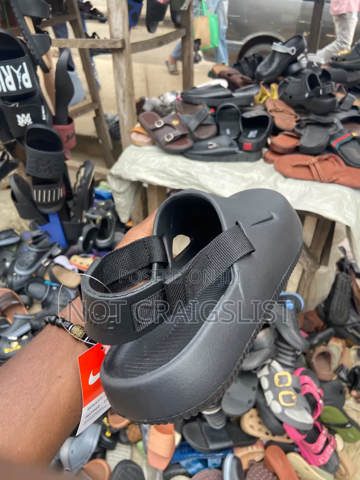 Original Nike Calm Mule Travel and Airport Slip on Shoe