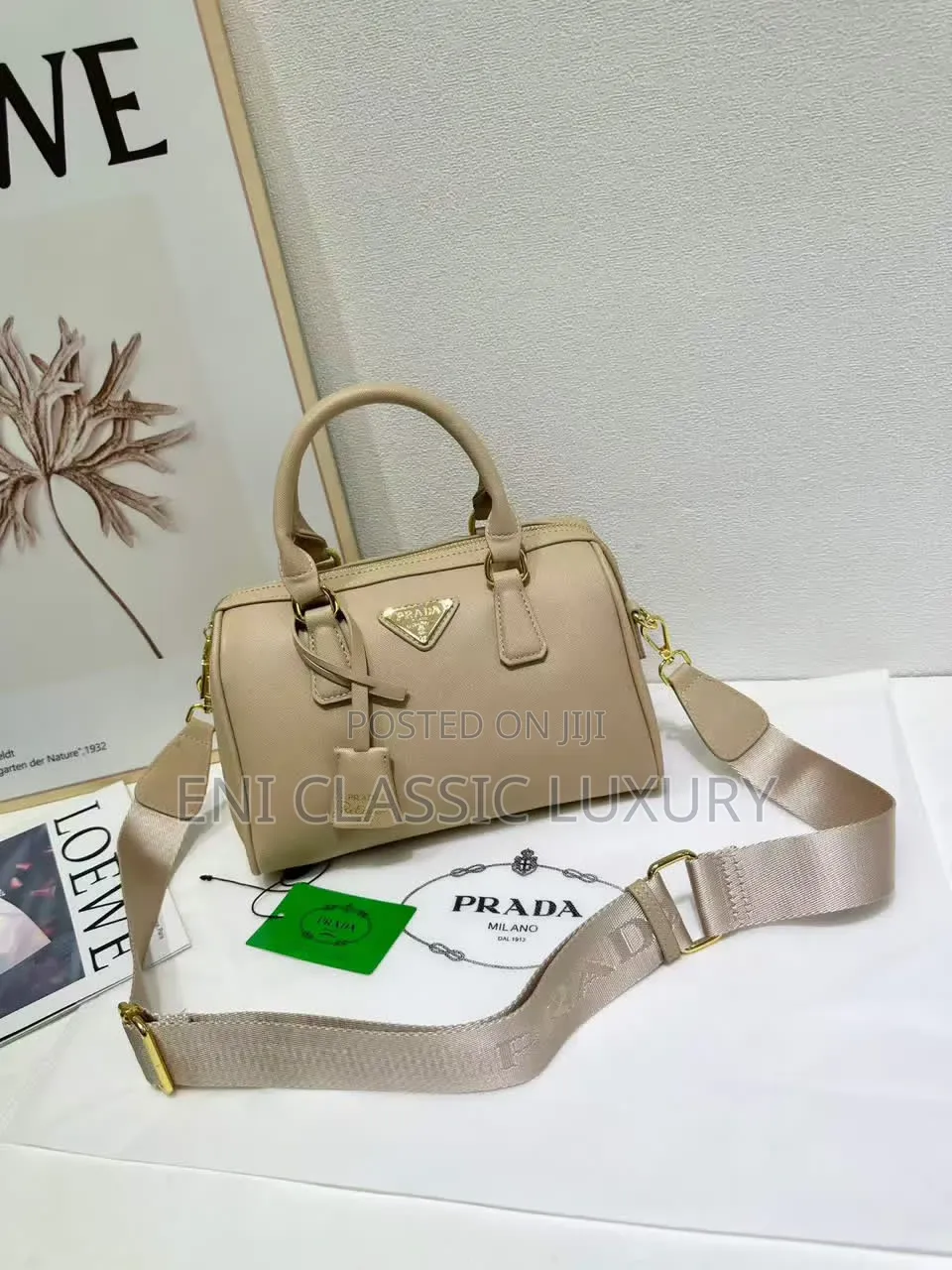 Top Notch Luxury Women's Handbags Prada Best Quality Well Banded