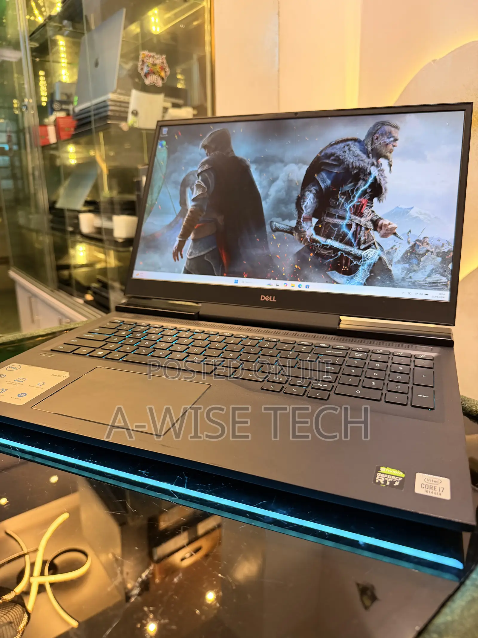 Laptop Dell G7 17 7000 16GB Intel Core i7 SSD 512GB