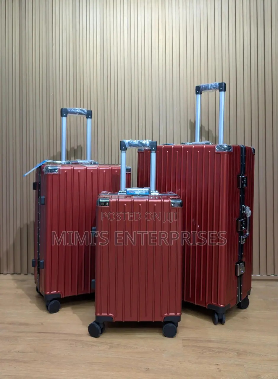 Hard Shell Aluminum Luggage Set of 3