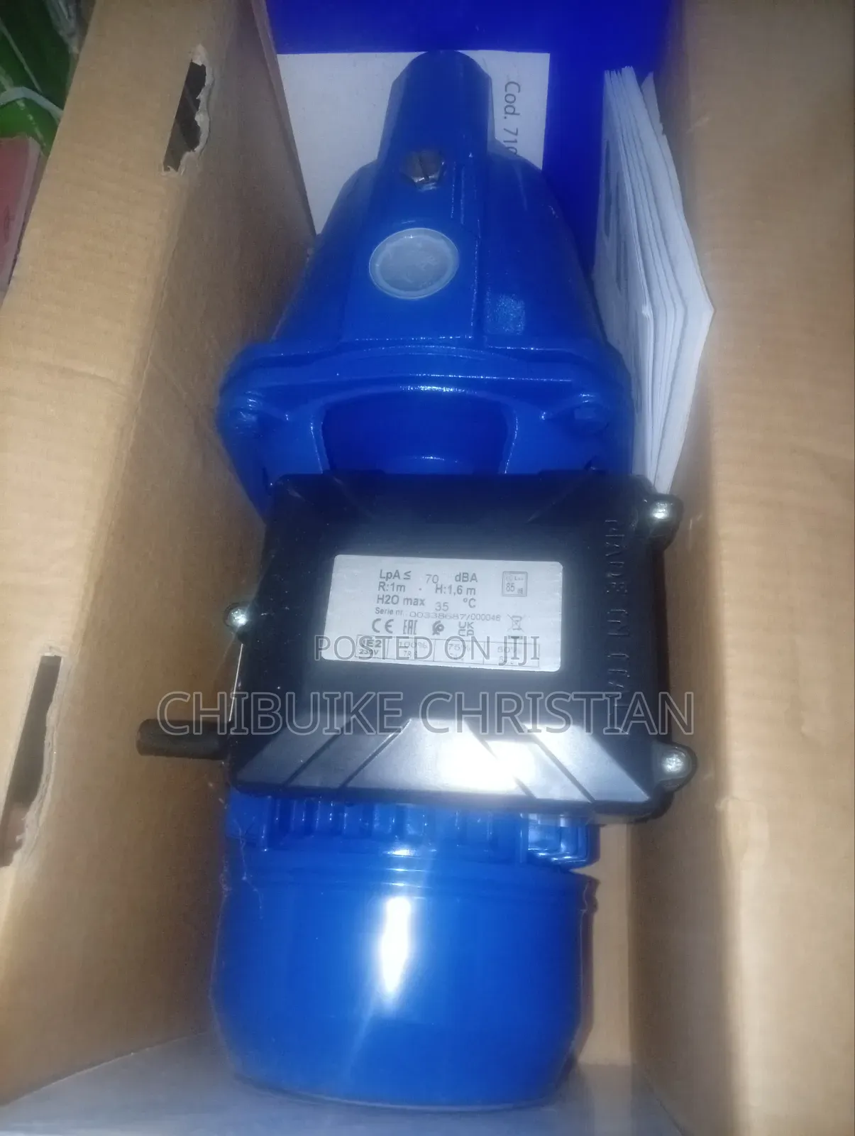 1hp Speroni Pump