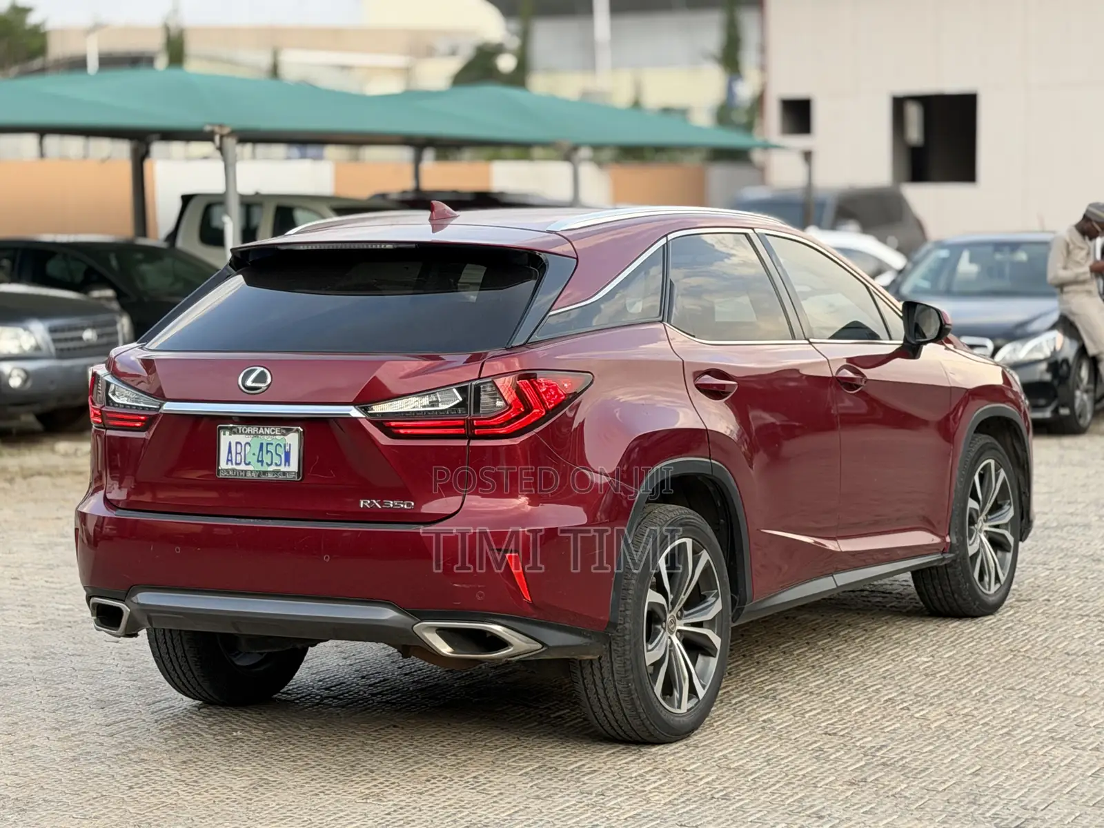 Lexus RX 2017 Burgundy