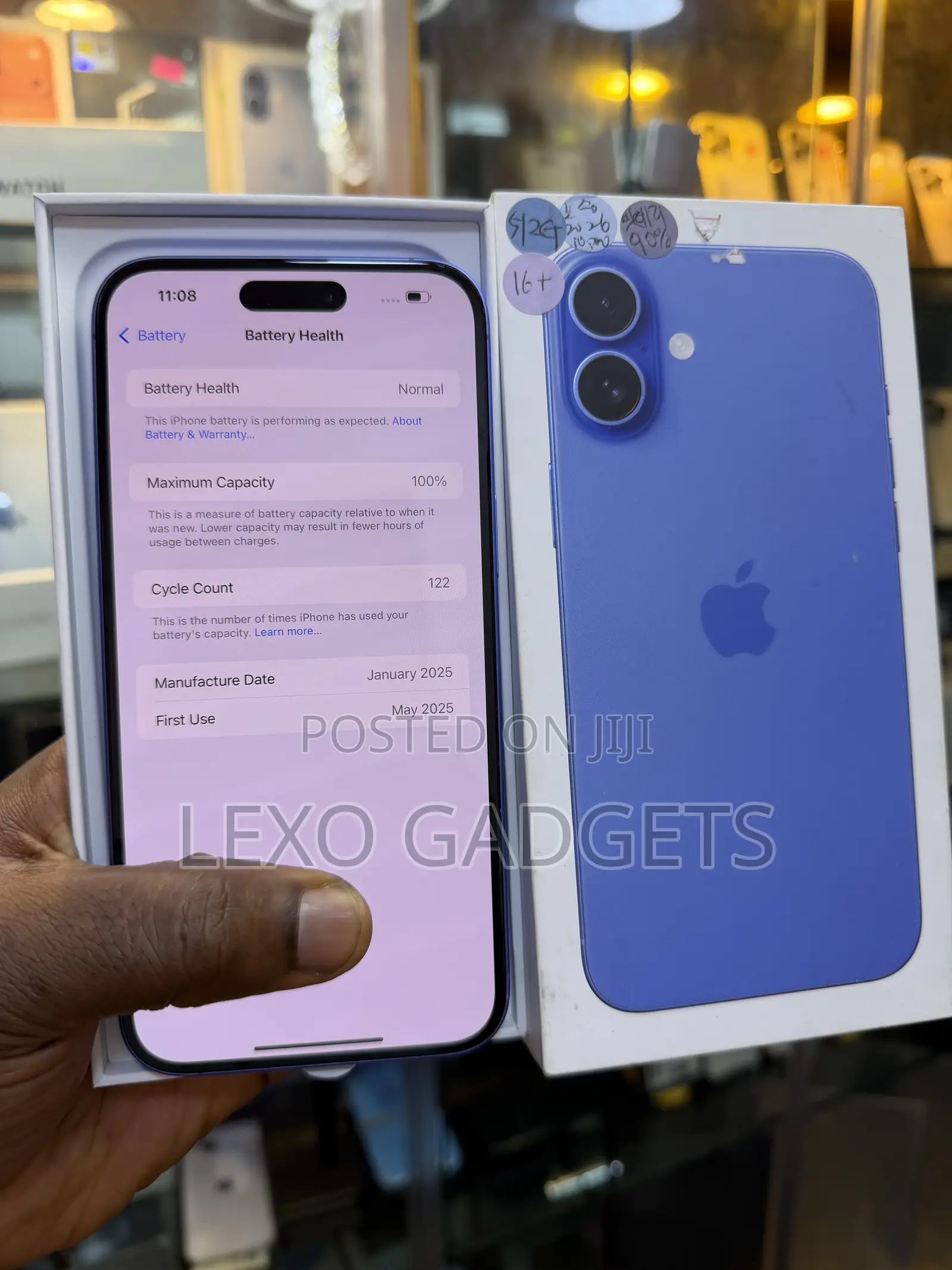 Apple iPhone 16 Plus 128 GB Blue