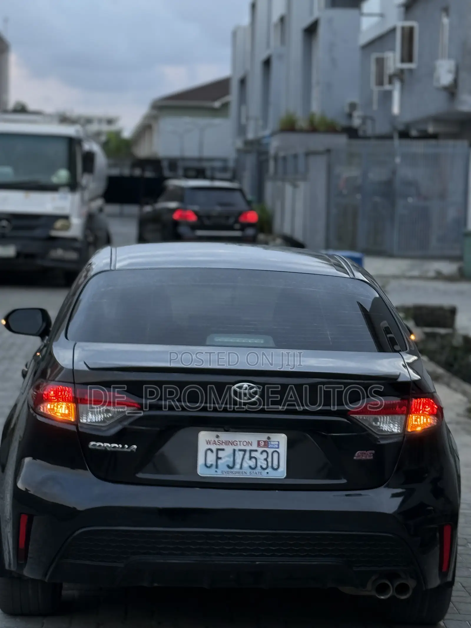 Toyota Corolla SE 2020 Black
