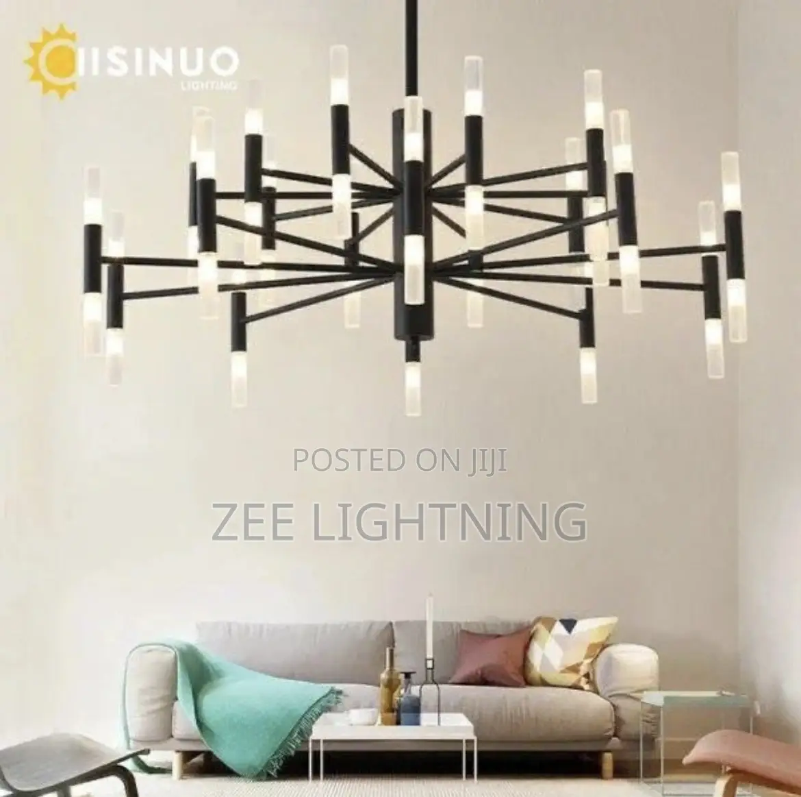 Led Chandelier for Living Room (By 21hands)