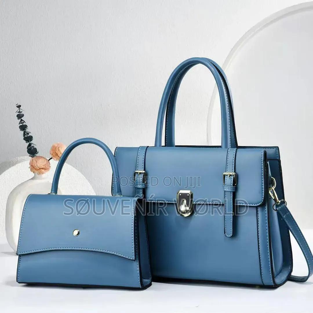Fashion Bag Elegant 2-Piece Luxury Handbag Set – Wine Red